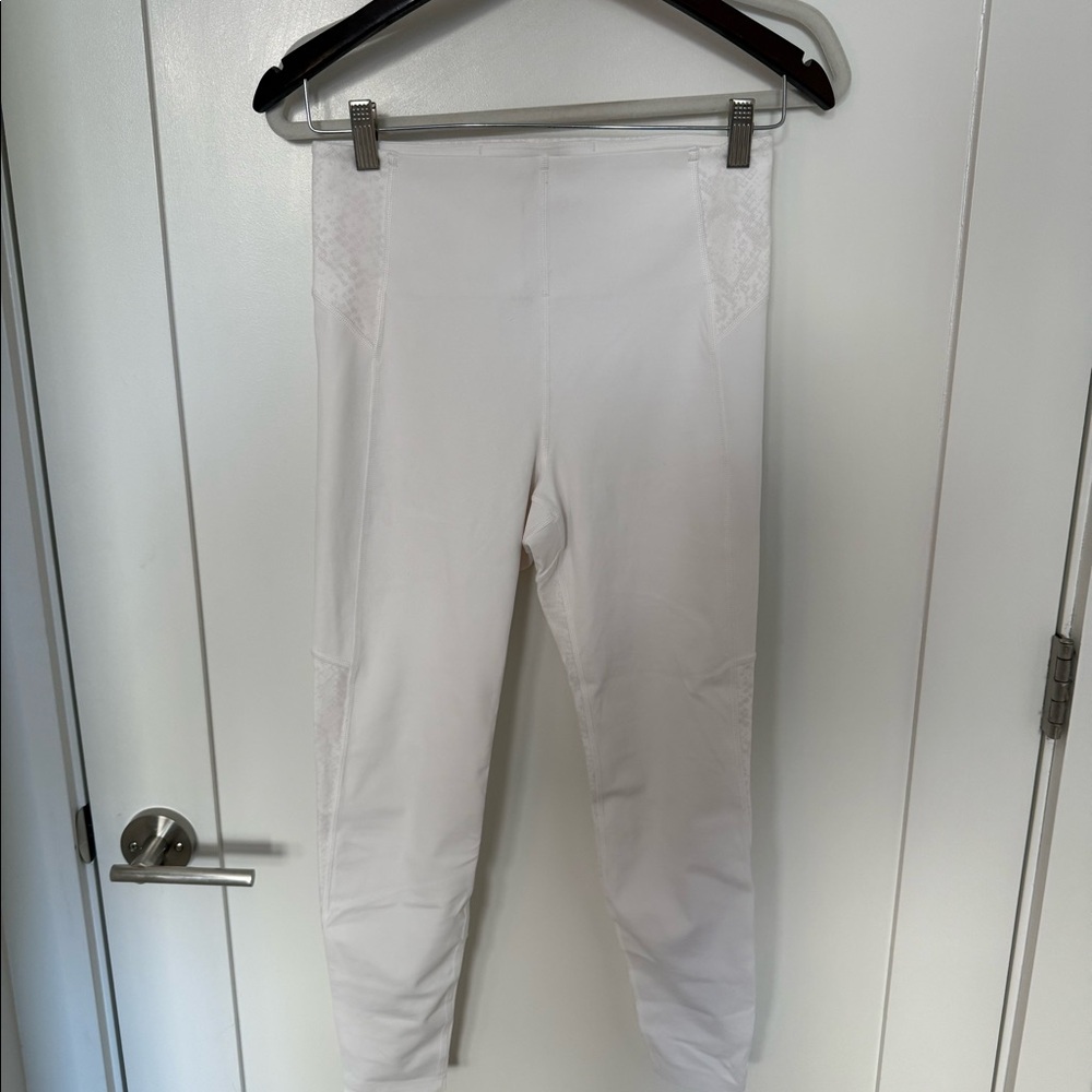 White Athleta leggings